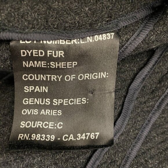 Prada F/W 2006 Fur pockets Black Virgin Wool Jacket Blazer Size IT46 US1… - Picture 13 of 13